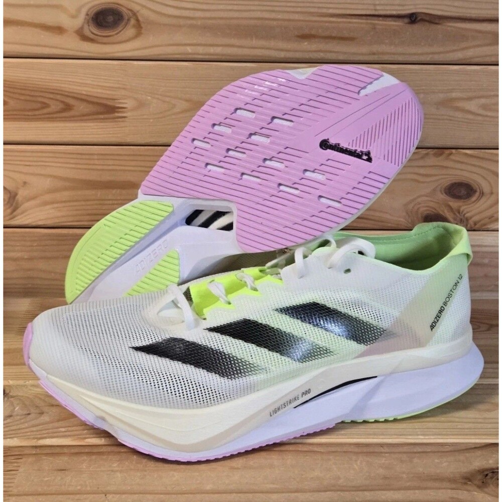 New Adidas Adizero Boston 12 US Men’s Size 9.5 Running Shoes IG3321